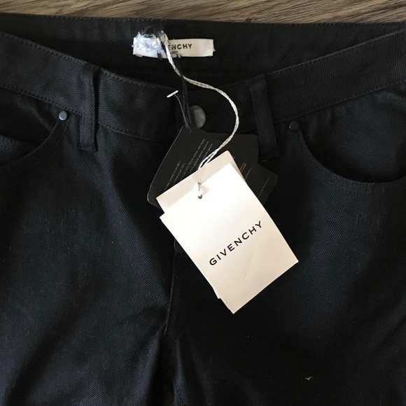 Givenchy Black Skinny Jeans with Side Stripes - Picture 1 of 4